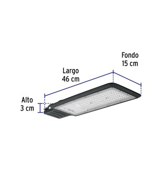 Luminario suburbano LED de 100W