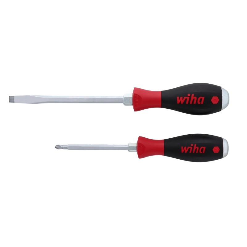 Par de desarmadores de alta resistencia Wiha SoftFinish