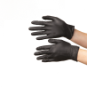 Caja de 100 Guantes de nitrilo desechables negros