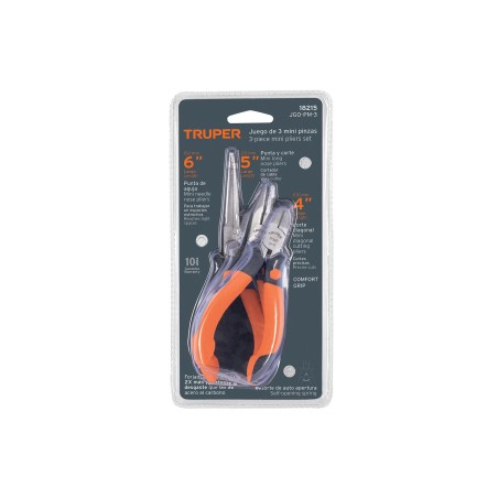 Juego de pinzas para electrónica