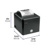 Impresora de tickets 58/80mm, USB, BlueTooth, autocorte